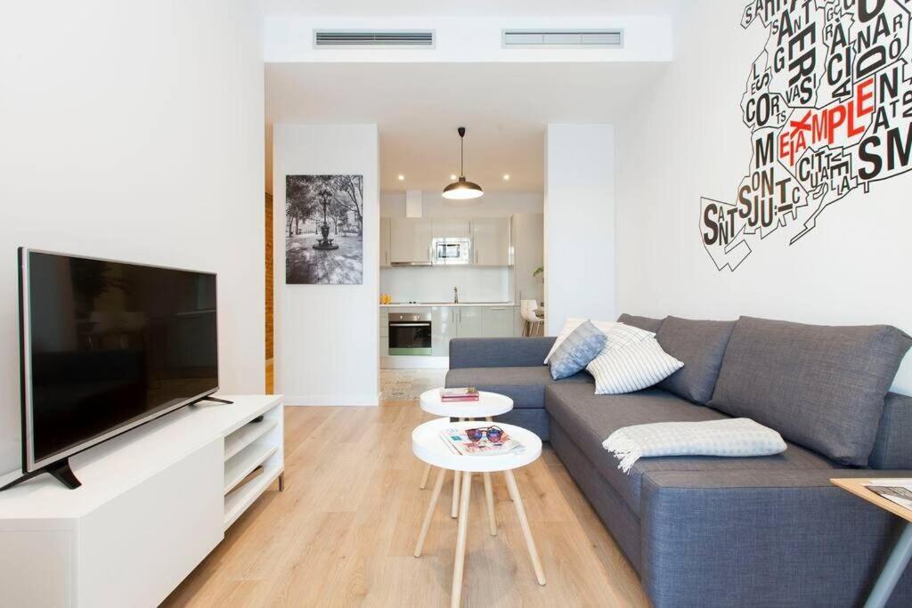 Perfectly Located 4Bed 4Bath Apartment In Barcelona 3 1 المظهر الخارجي الصورة