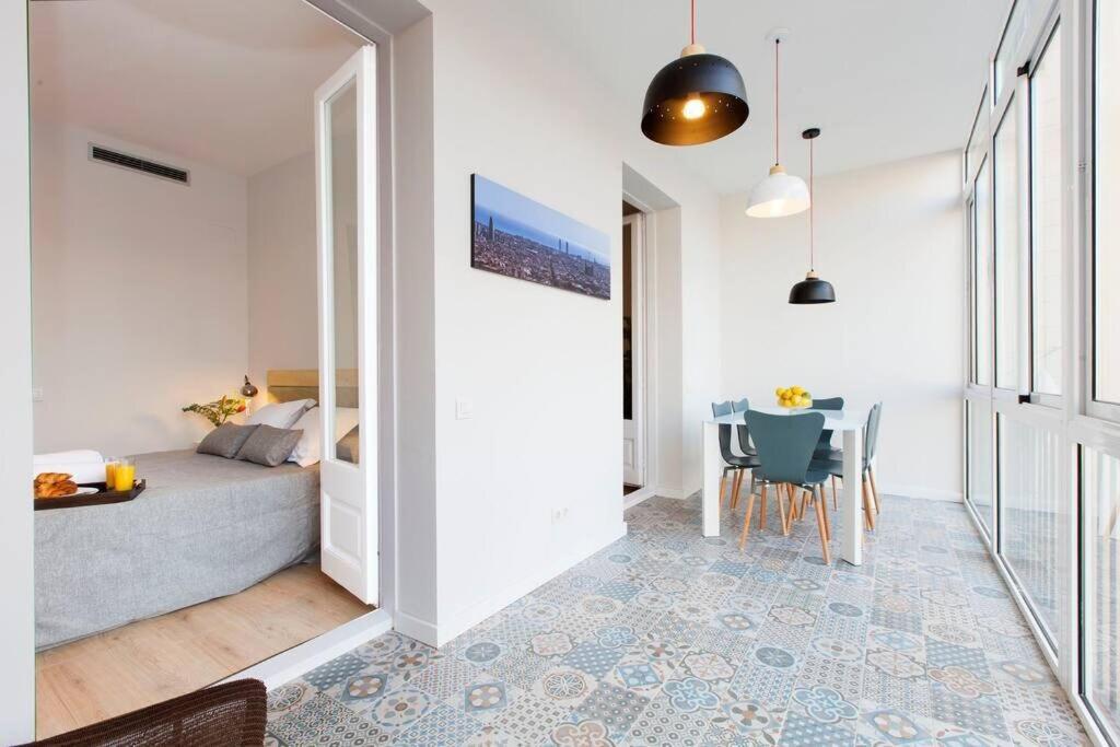 Perfectly Located 4Bed 4Bath Apartment In Barcelona 3 1 المظهر الخارجي الصورة